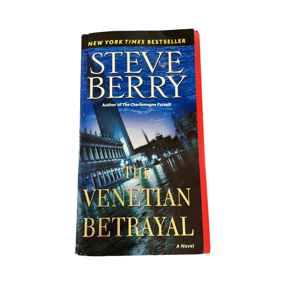 The Venetian Betrayal Steve Berry Cotton Malone Novel Paperback Thriller Mystery